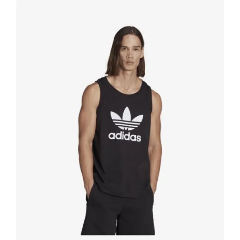 Adidas Originals Adicolor Classics Trefoil Men's‎ Tank Top Black Size XS